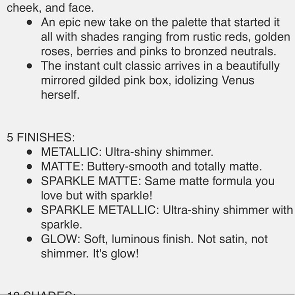 Venus XL Eyeshadow Palette - Picture 15 of 15